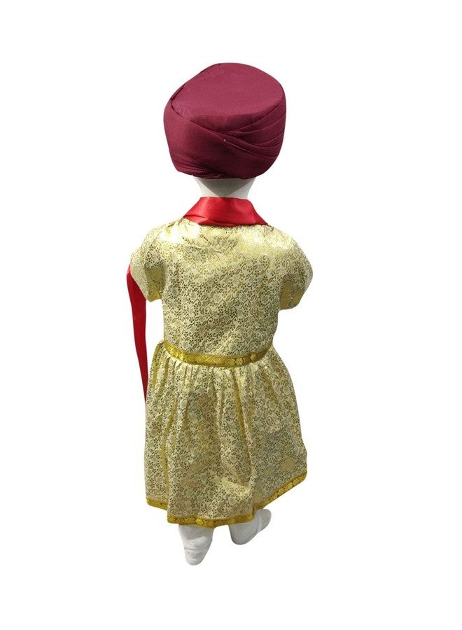 BookMyCostume Sikh Wedding Punjabi Dulha Groom With Turban Kids Fancy Dress Costume 12-14 years - Image 3